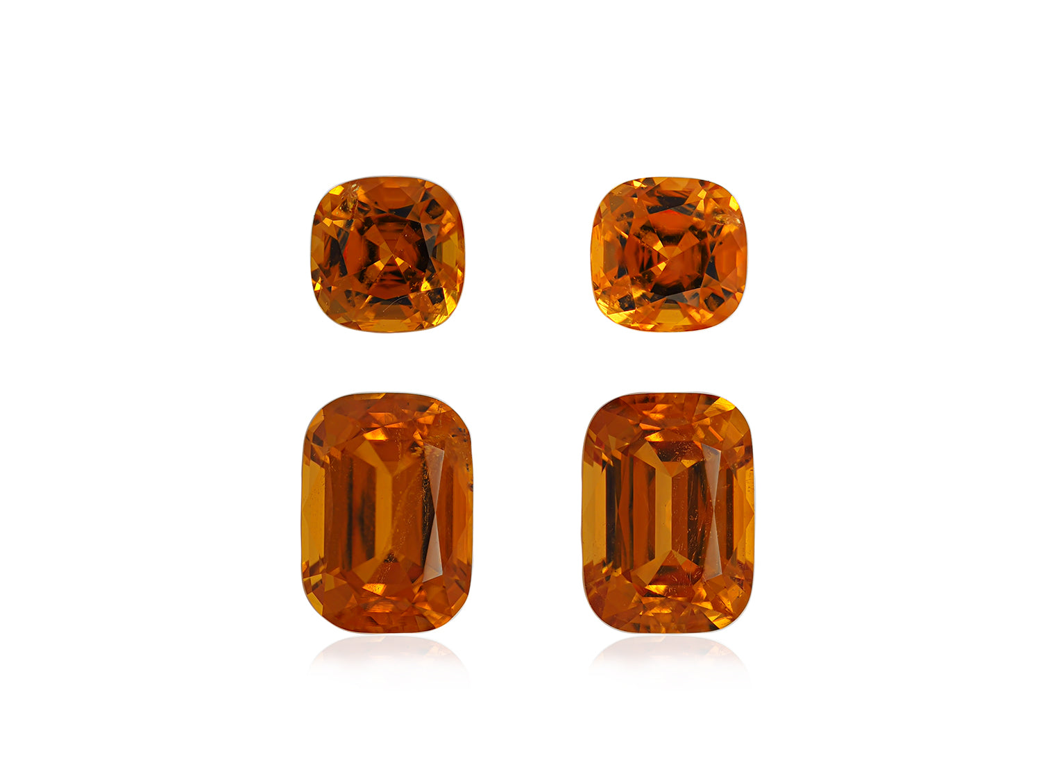Earring Set Clinohumite 7.61 CT / 4