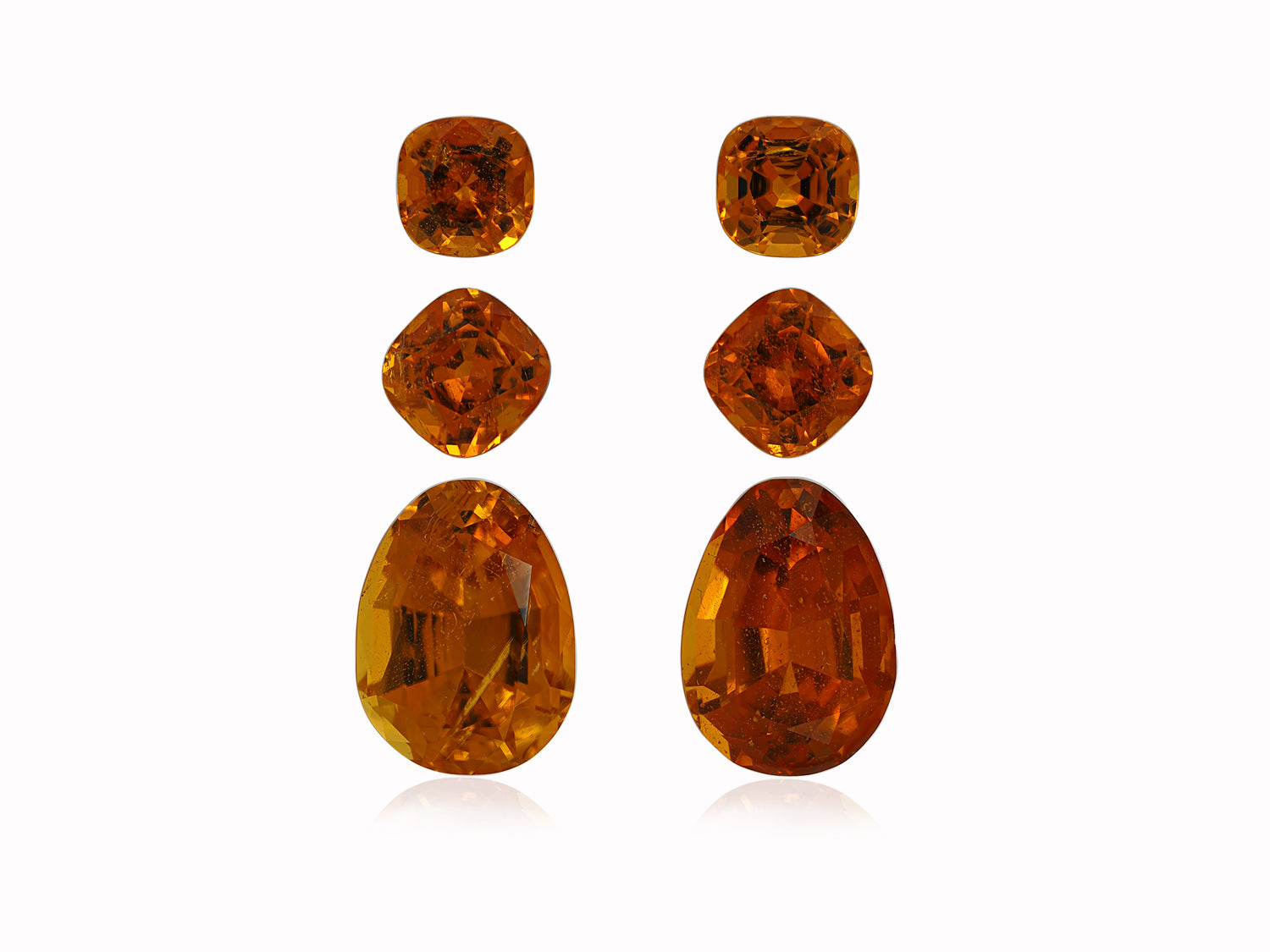 Earring Set Clinohumite 12.73 CT / 6
