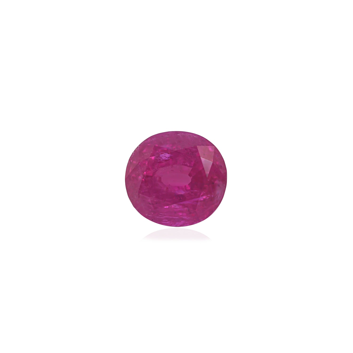Unheated Neon Pink Ruby 4.02 CT