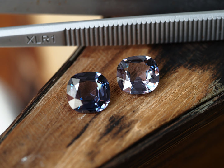 Lilac& Blue Spinel 5.34 CT/2