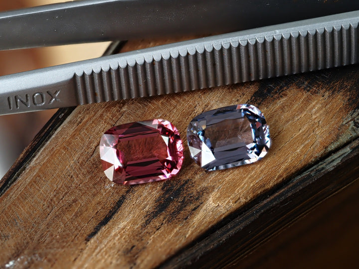 Pink & Lilac Spinel 4.48 CT/2