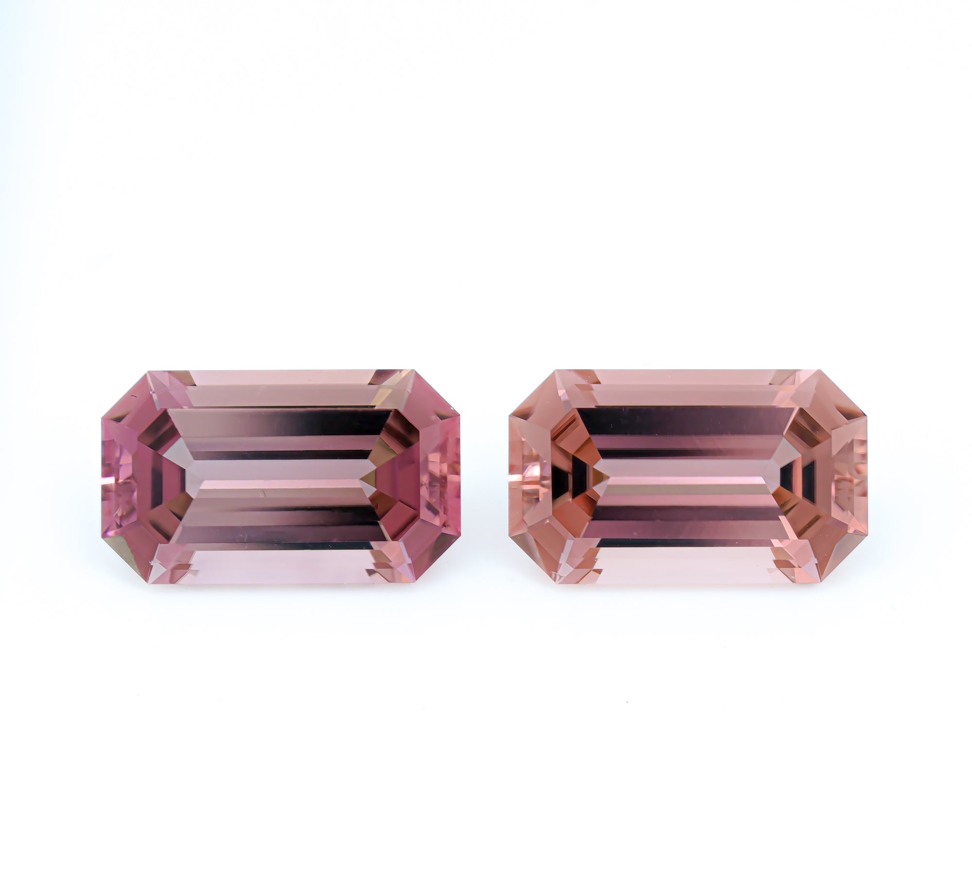 Peach/Pink Tourmalines 6.23 ct/2