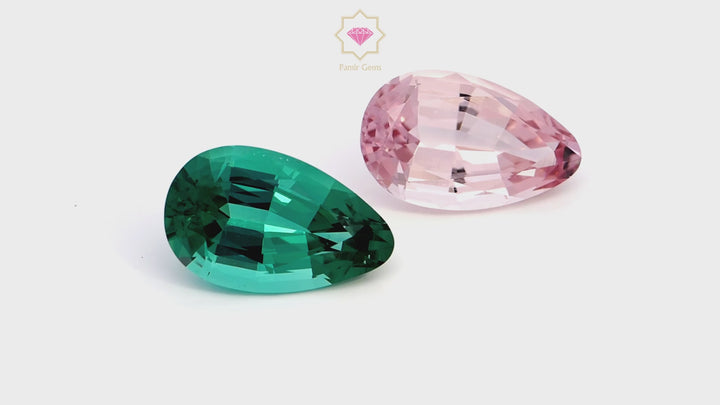 Lagoon & Pink Tourmaline 25.73 CT / 2