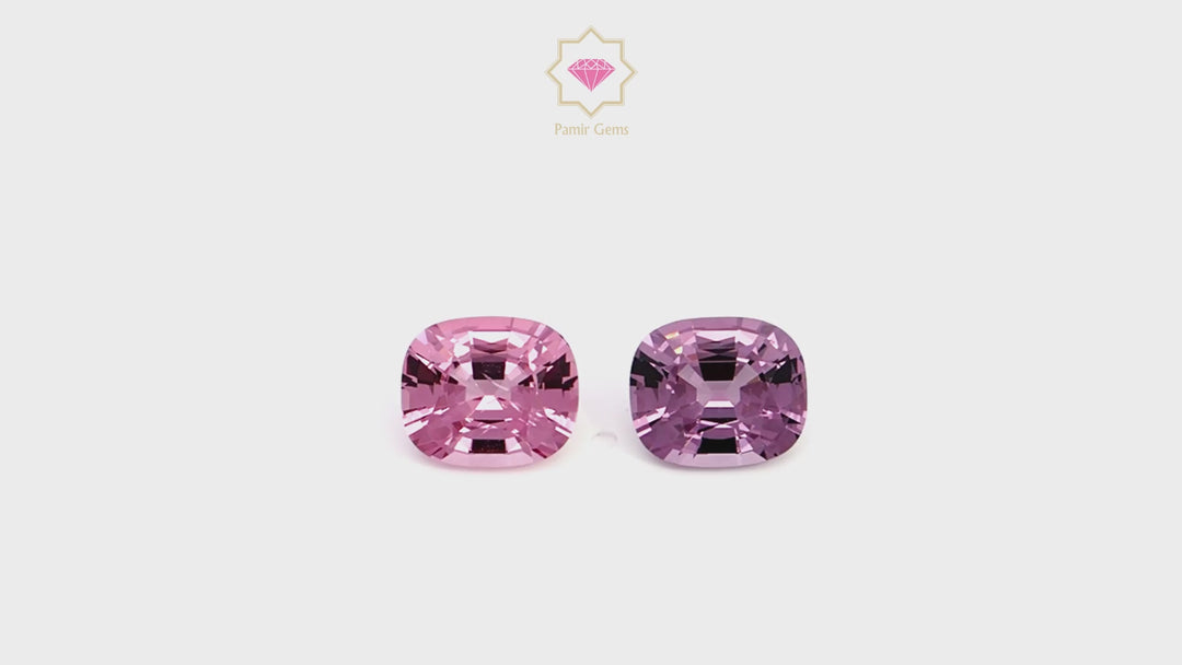 Pink & Lavender Spinel 7.25 CT/2