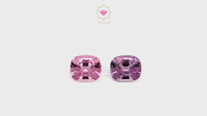 Pink & Lavender Spinel 7.25 CT/2
