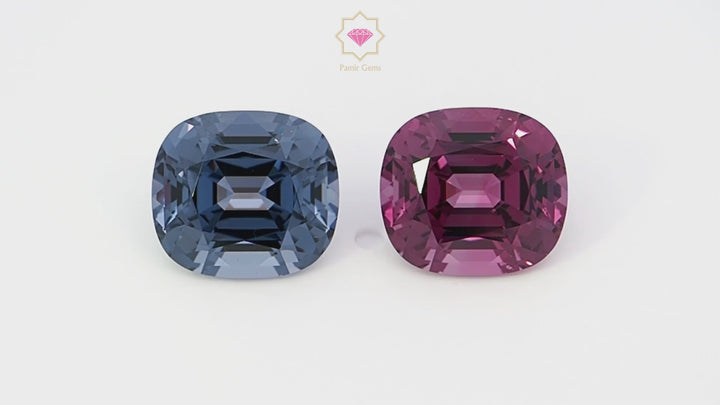 Pink & Blue Spinel 8.24 CT / 2 /