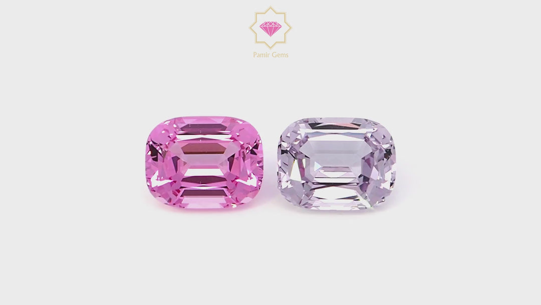 Silver & Pink Spinel 7.02 CT / 2