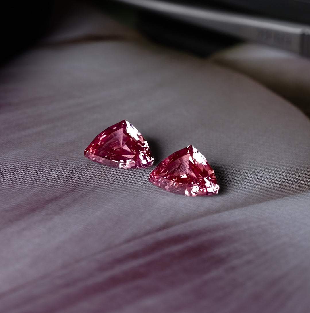 Pink Spinels 5.14 ct/2