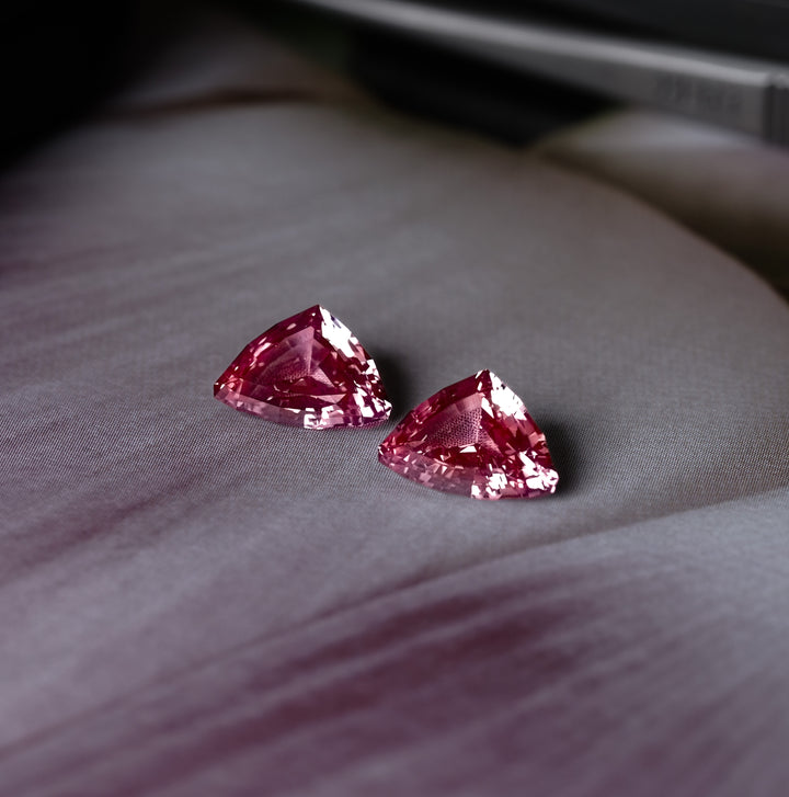 Pink Spinels 5.14 ct/2