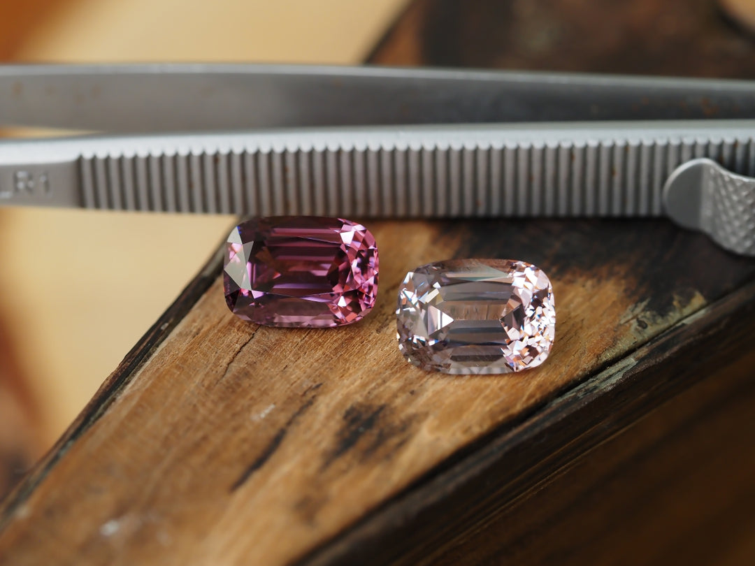 Grey and Purple 9.45 CT