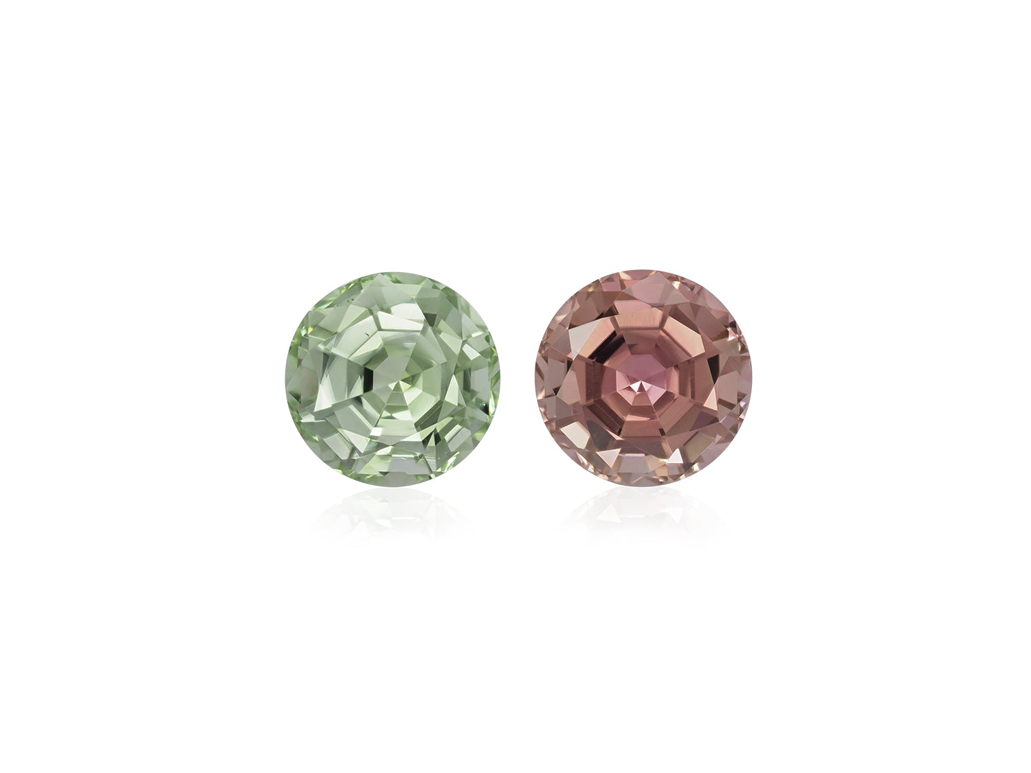 Green & Pink Tourmaline 5.69 CT / 2