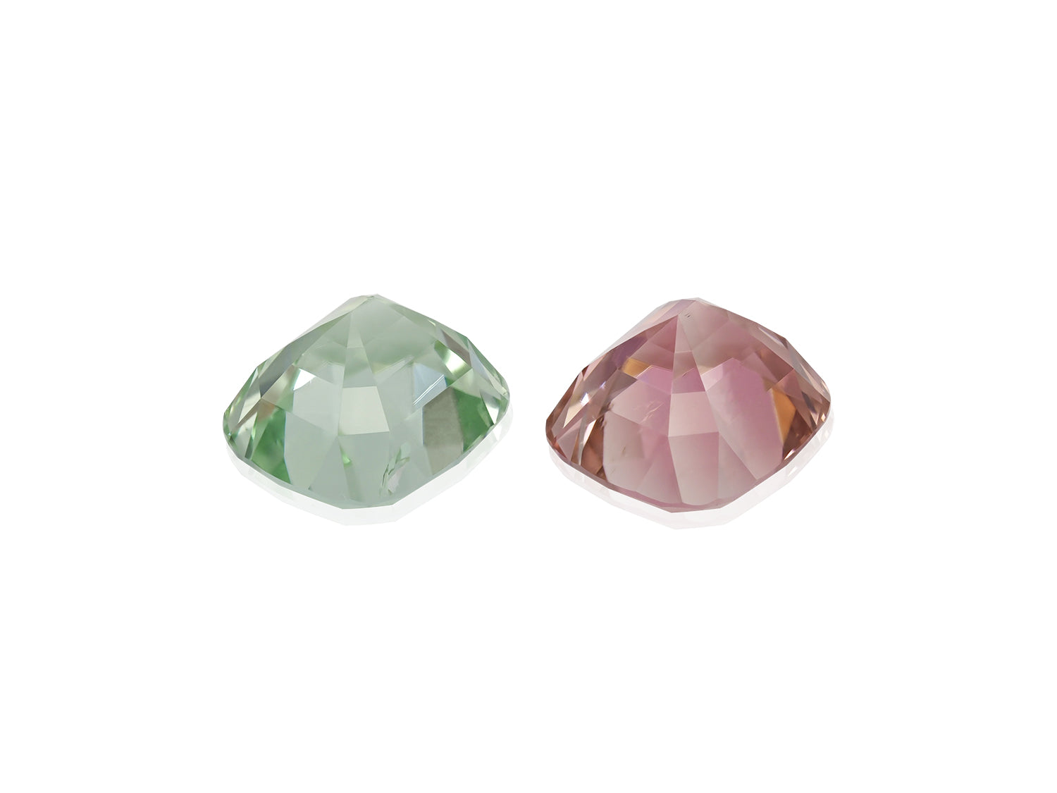 Green & Peach Tourmaline 9.39 CT / 2