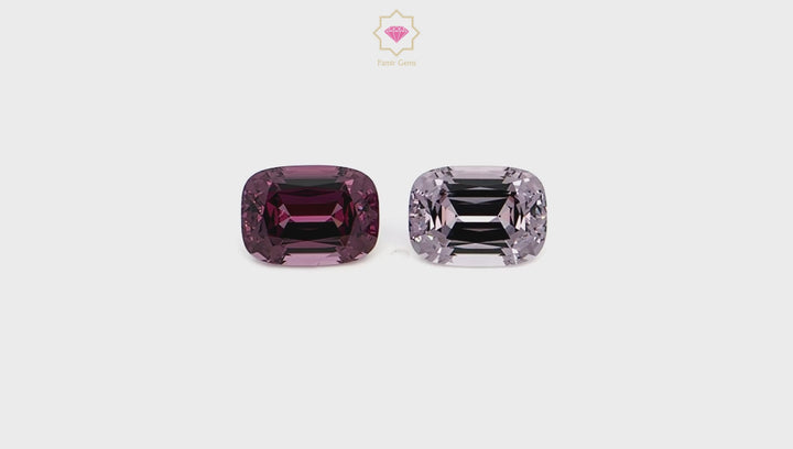 Grey and Purple 9.45 CT