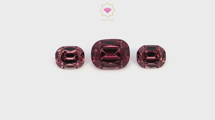Set Garnet Color Change 9 CT / 3