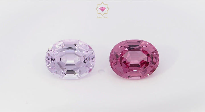 Lavender & Pink 9.61ct/2