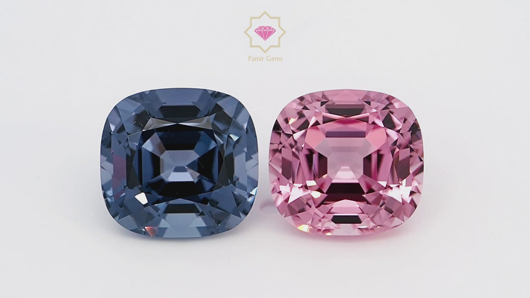 Pink & Blue Spinel 12.27 CT/ 2