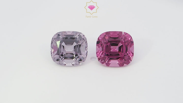 Pink& Grey Spinel 8.37 CT/2