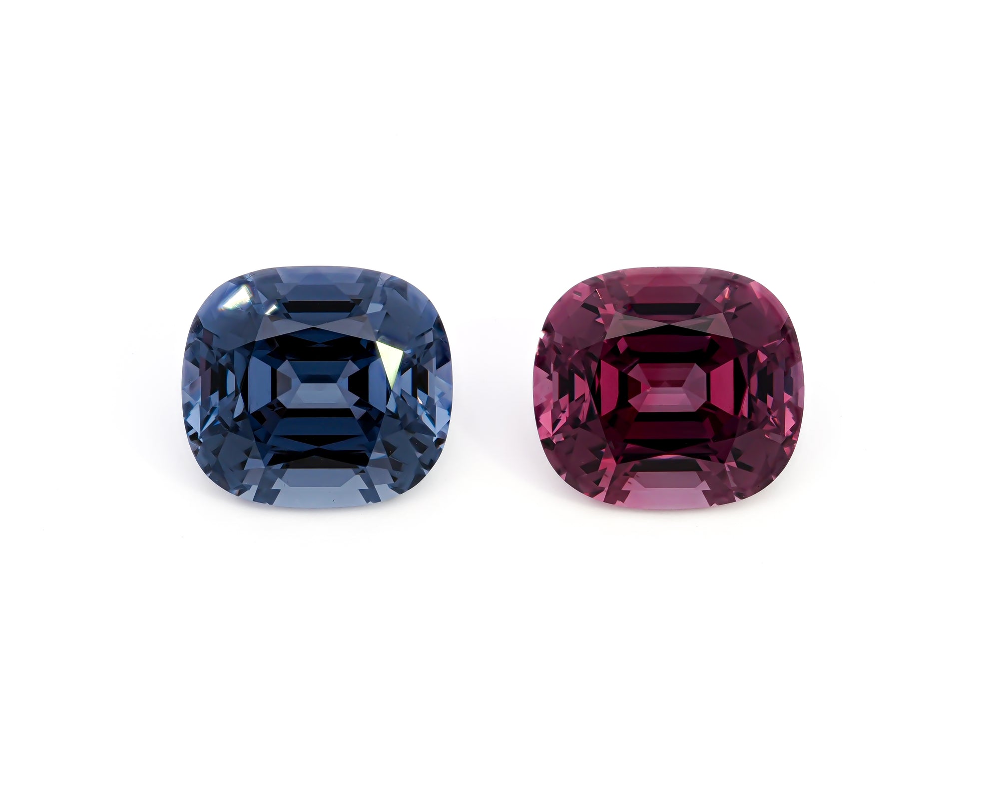 Pink & Blue Spinel 8.24 CT / 2 /