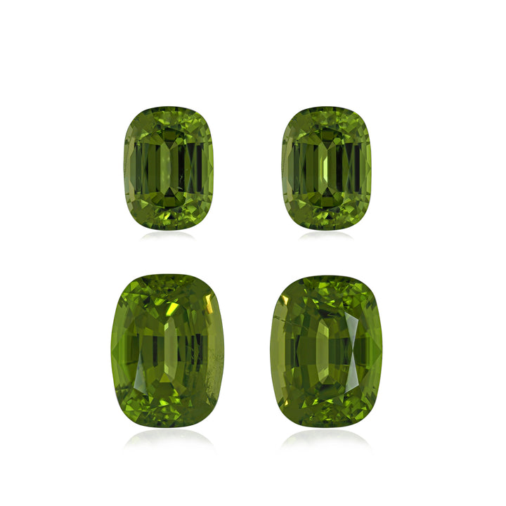 Earring set Peridot 11.80 CT / 4