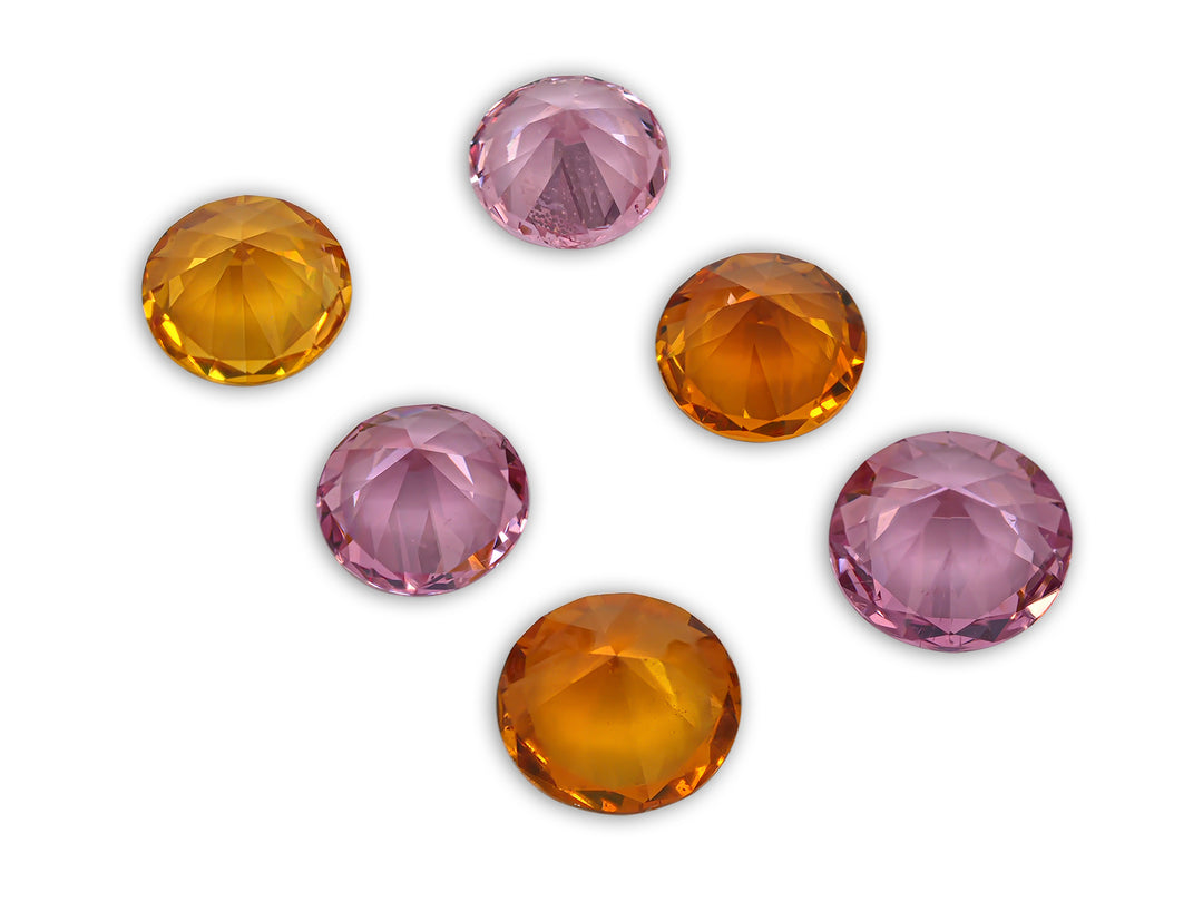 Earring Set Spinel & Clinohumite 5.63 CT / 6