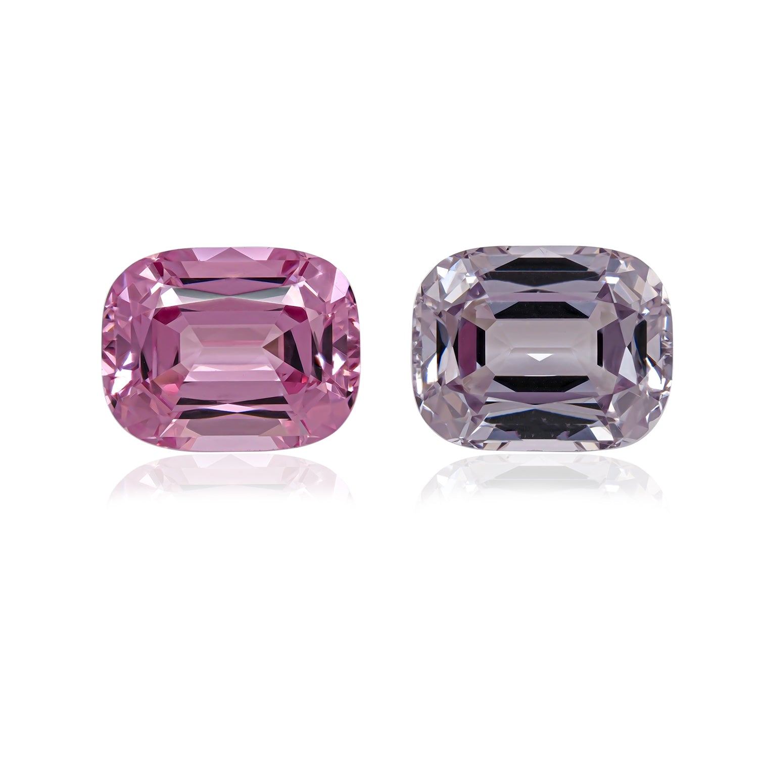 Silver & Pink Spinel 7.02 CT / 2