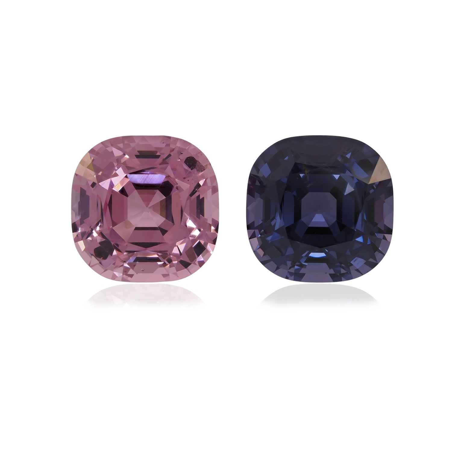 PINK & BLUE SPINELS 8.62 CT / 2