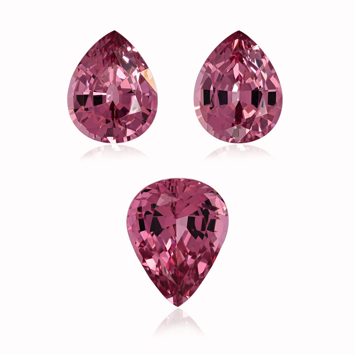 Set Pink Spinel 10.54 CT / 3