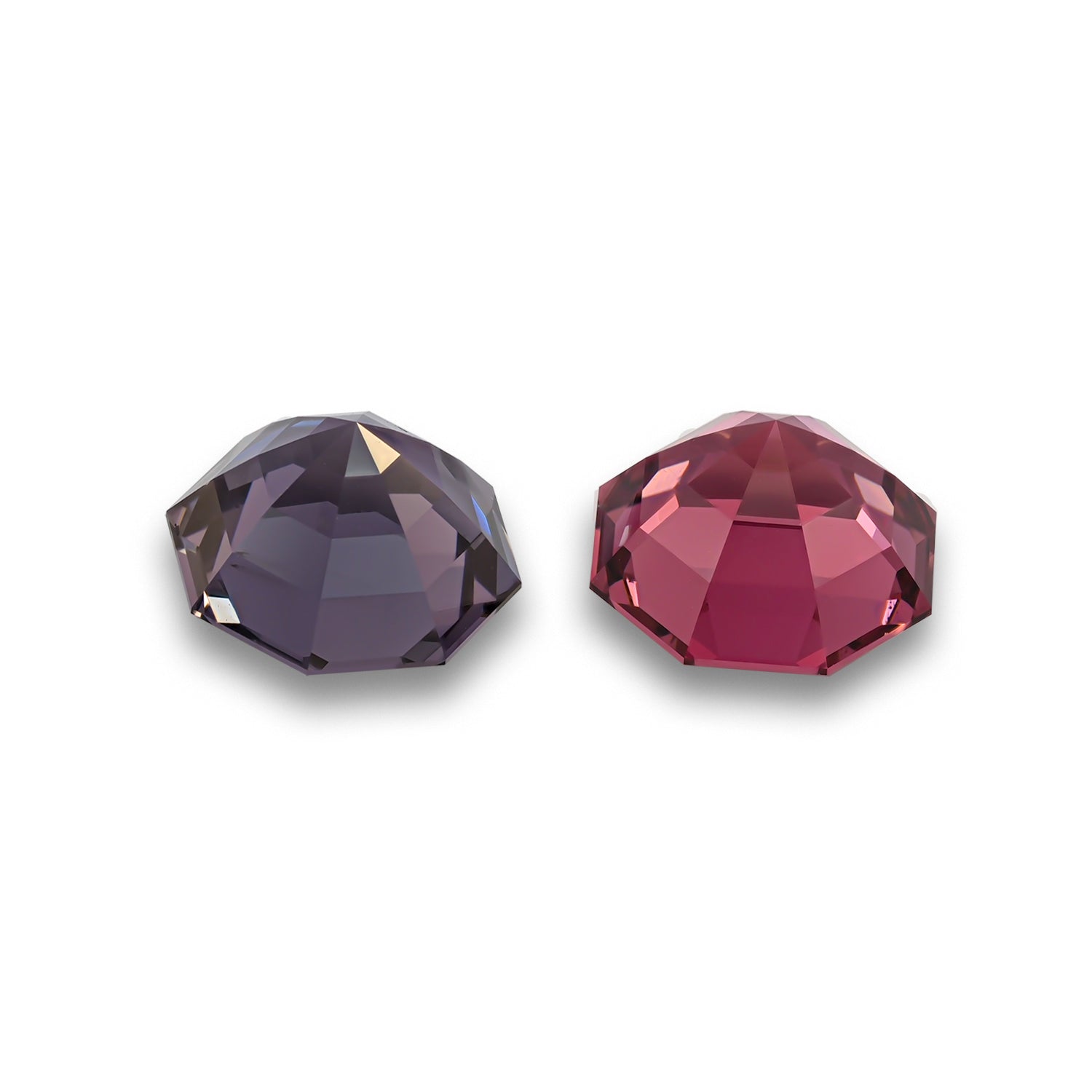 Raspberry & Grey Spinel 10.24 CT/2