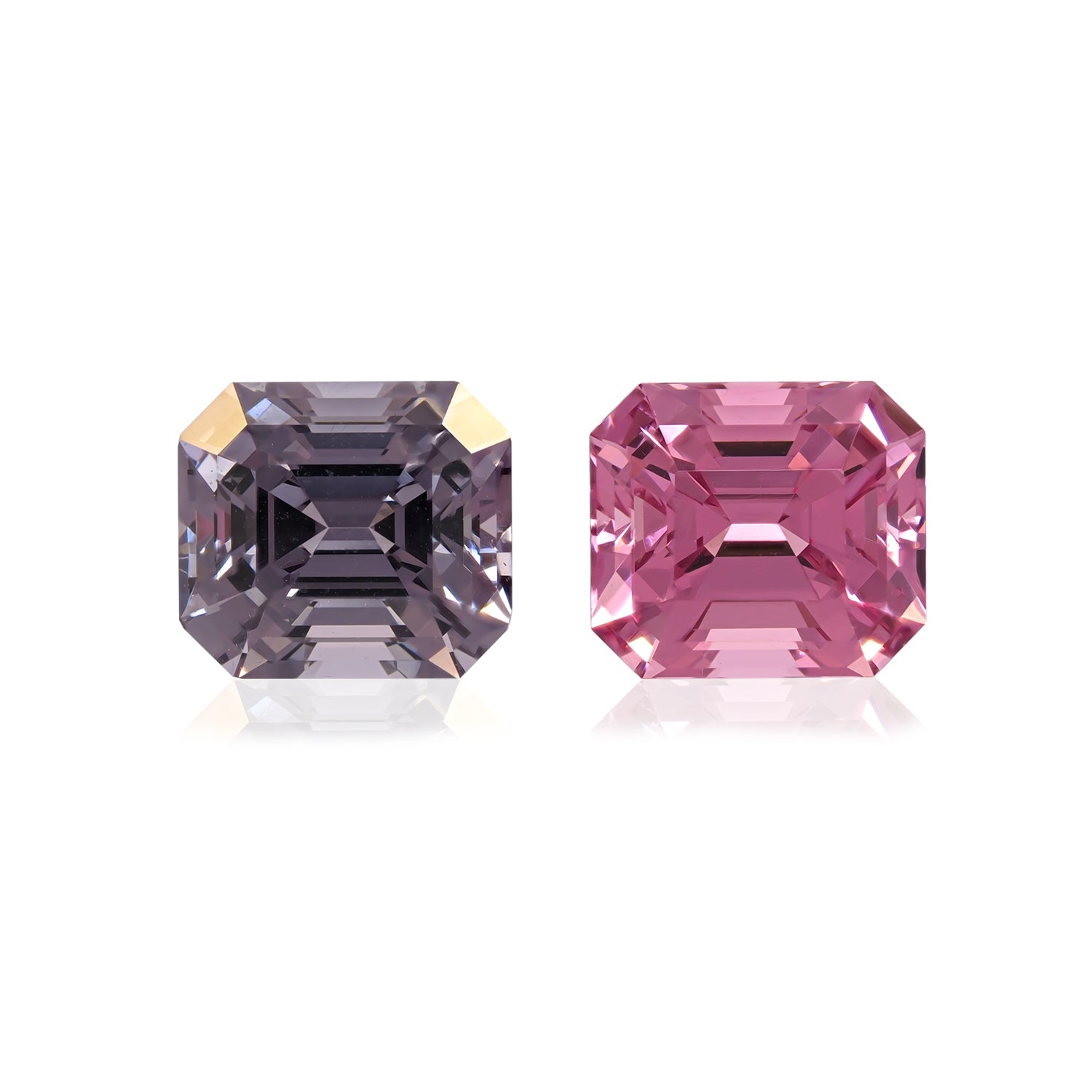 Pink & Grey Spinel 8.31 CT/2