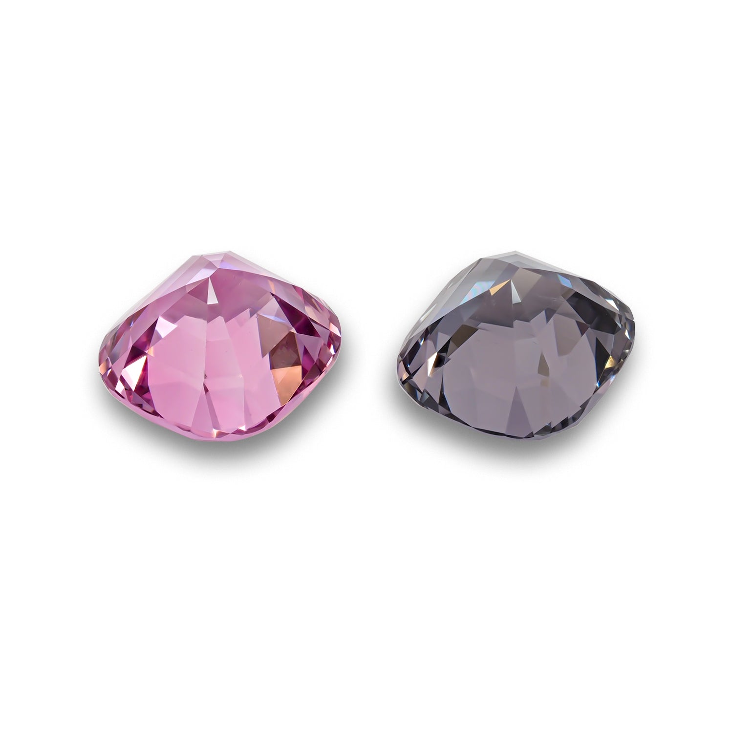 Pink & Grey Spinel 9.67 CT/2