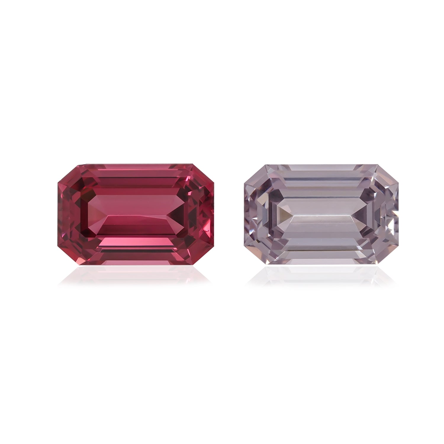 Red & Silver Grey Spinel 2.93 CT / 2