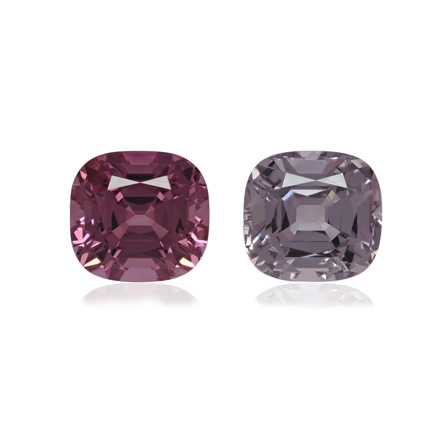 Pink& Grey Spinel 8.37 CT/2