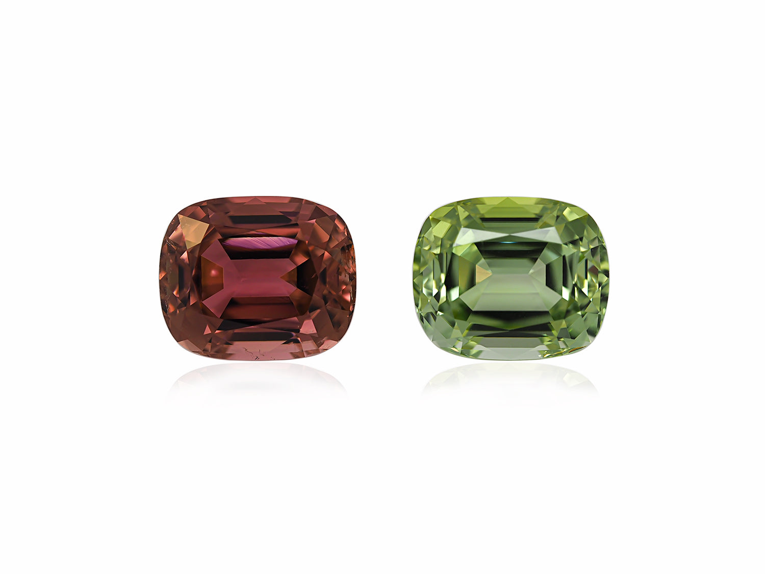 Pink & Green Tourmaline 8.62 CT / 2