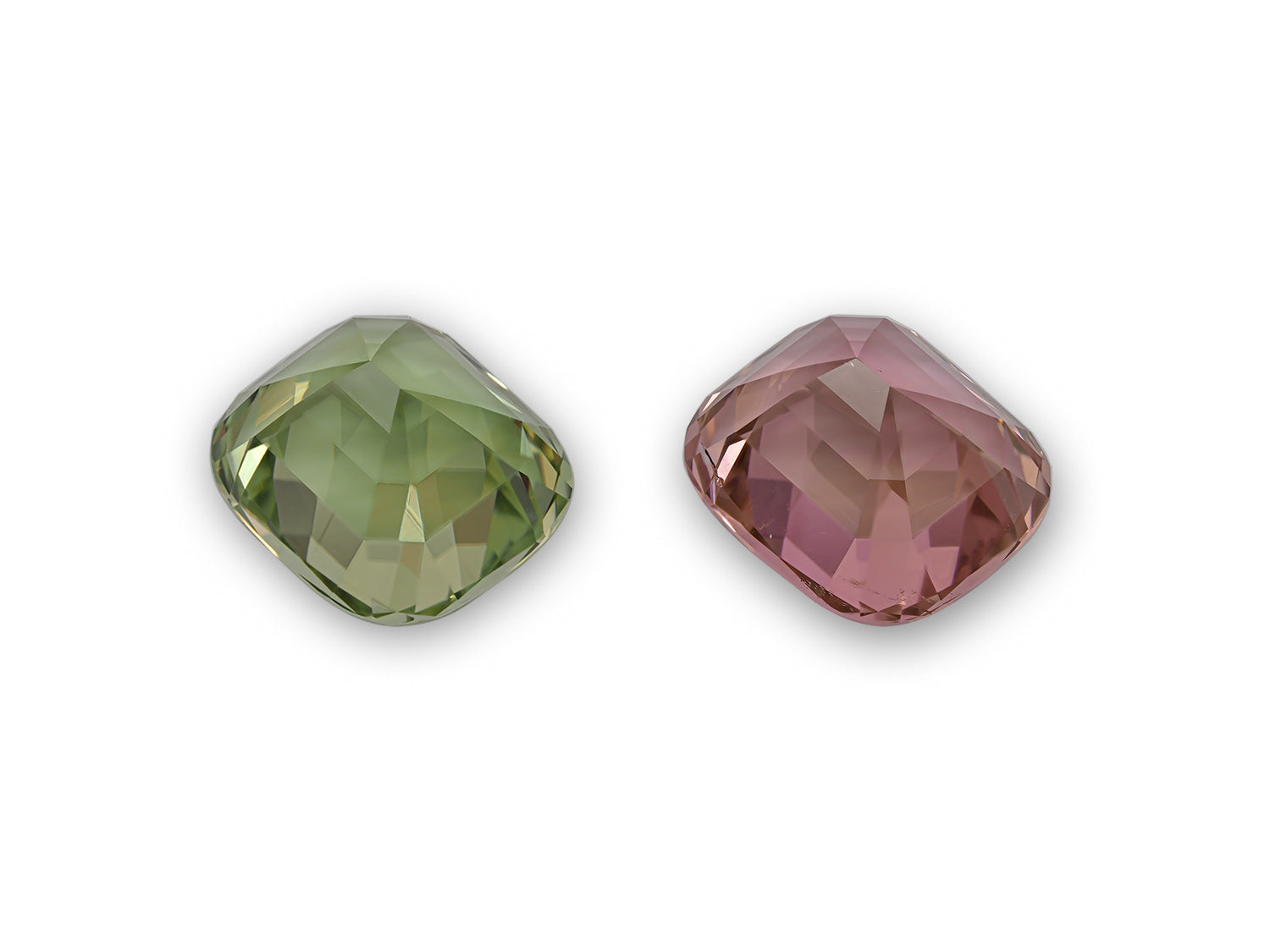 Green & Pink Tourmaline 15.69 CT / 2