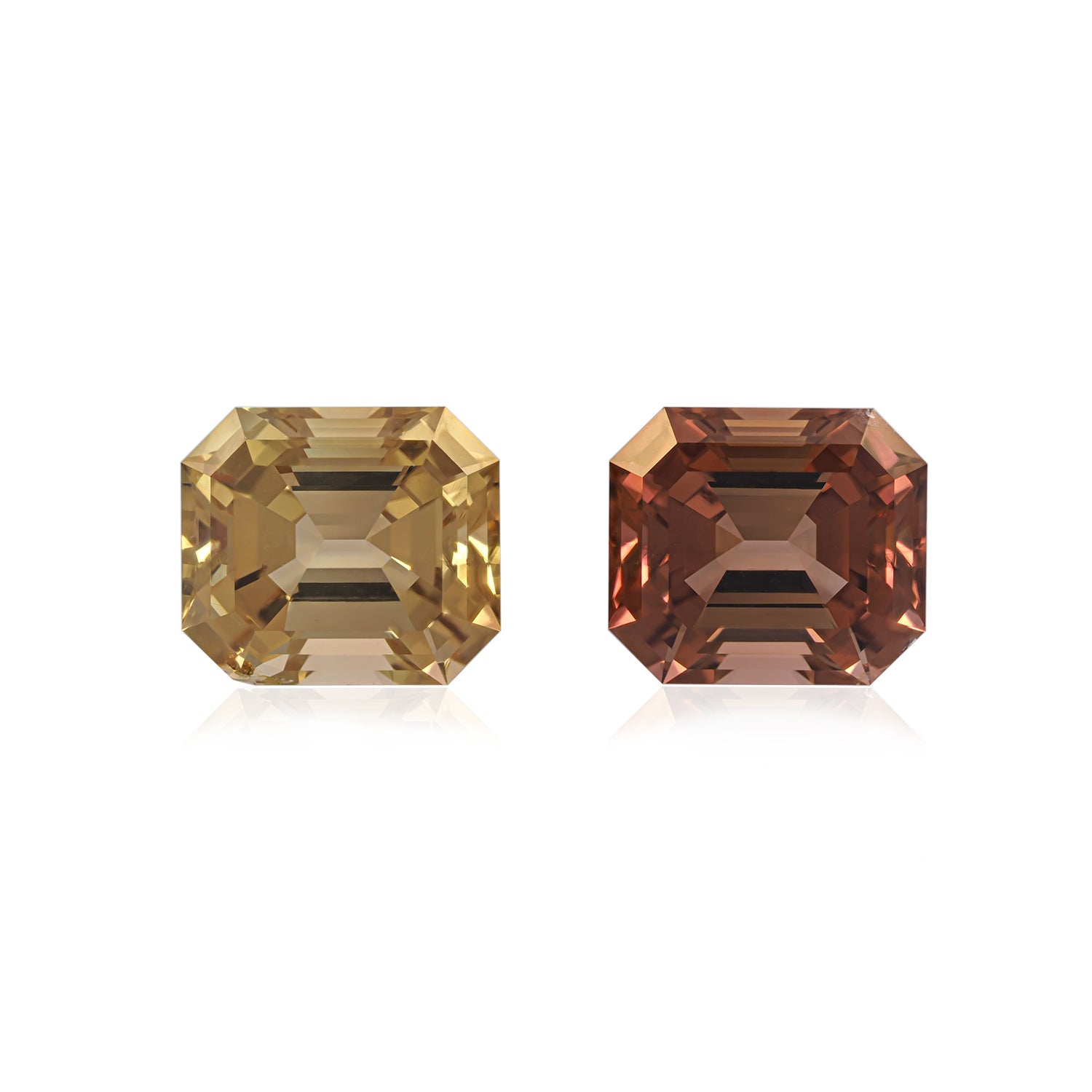 Yellow & Peach Tourmaline 15.86 CT / 2