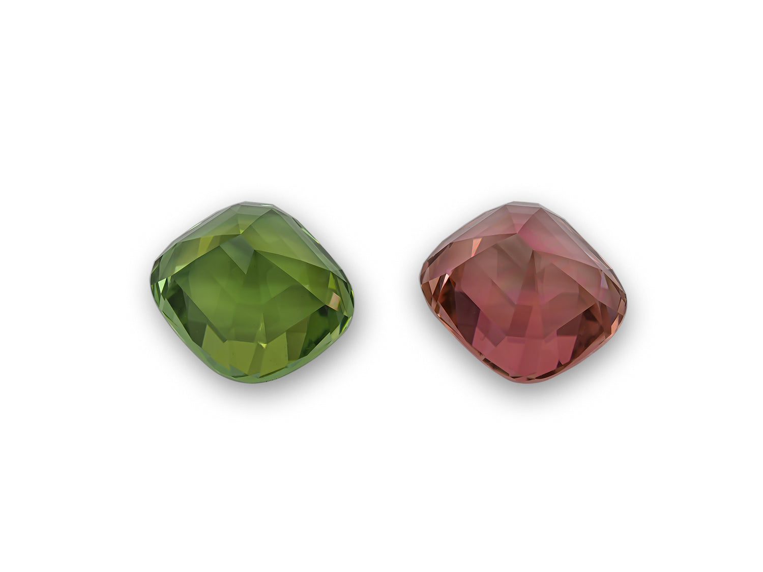 Green & Pink Tourmaline 13.45 CT / 2